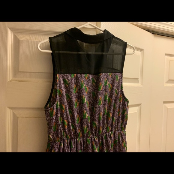 Love Audrey High Low Collar Dress size large - Picture 4 of 5